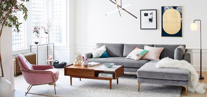 West Elm has the best of furniture, and home decor